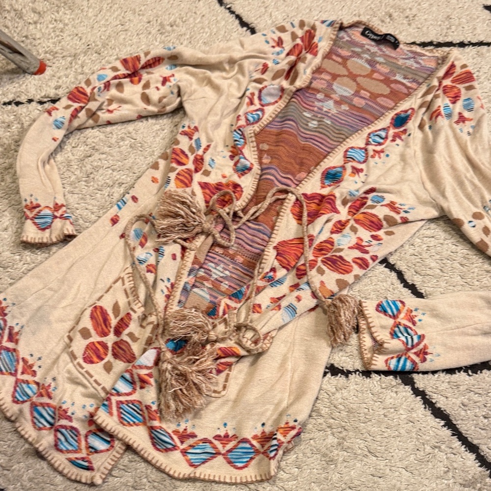 gypsy 05 Knit Cardigan Sweater s